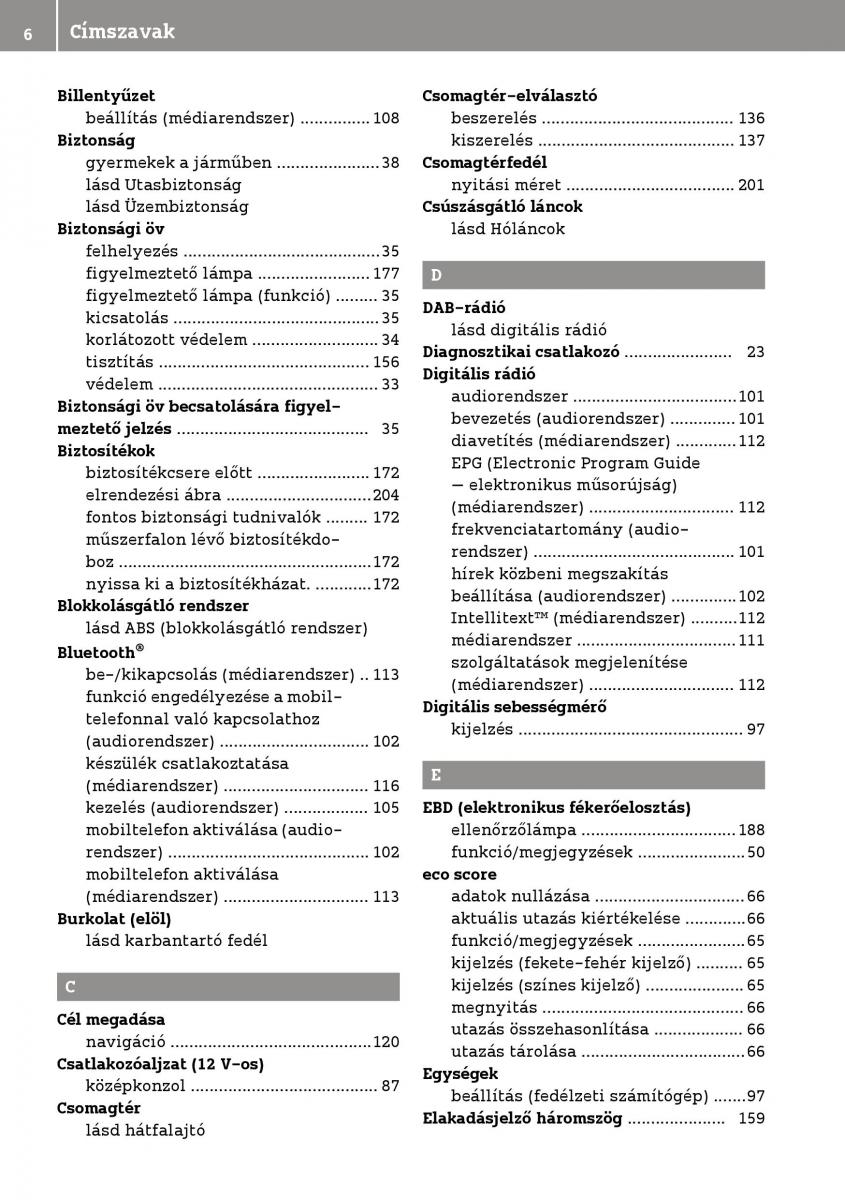 manual  Smart Fortwo III 3 Kezelesi utmutato / page 8