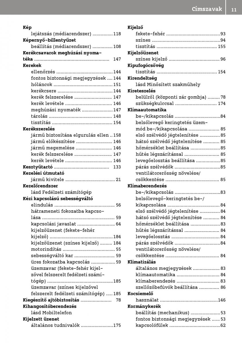 manual  Smart Fortwo III 3 Kezelesi utmutato / page 13