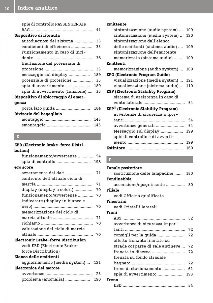 manual  Smart Fortwo III 3 manuale del proprietario / page 12