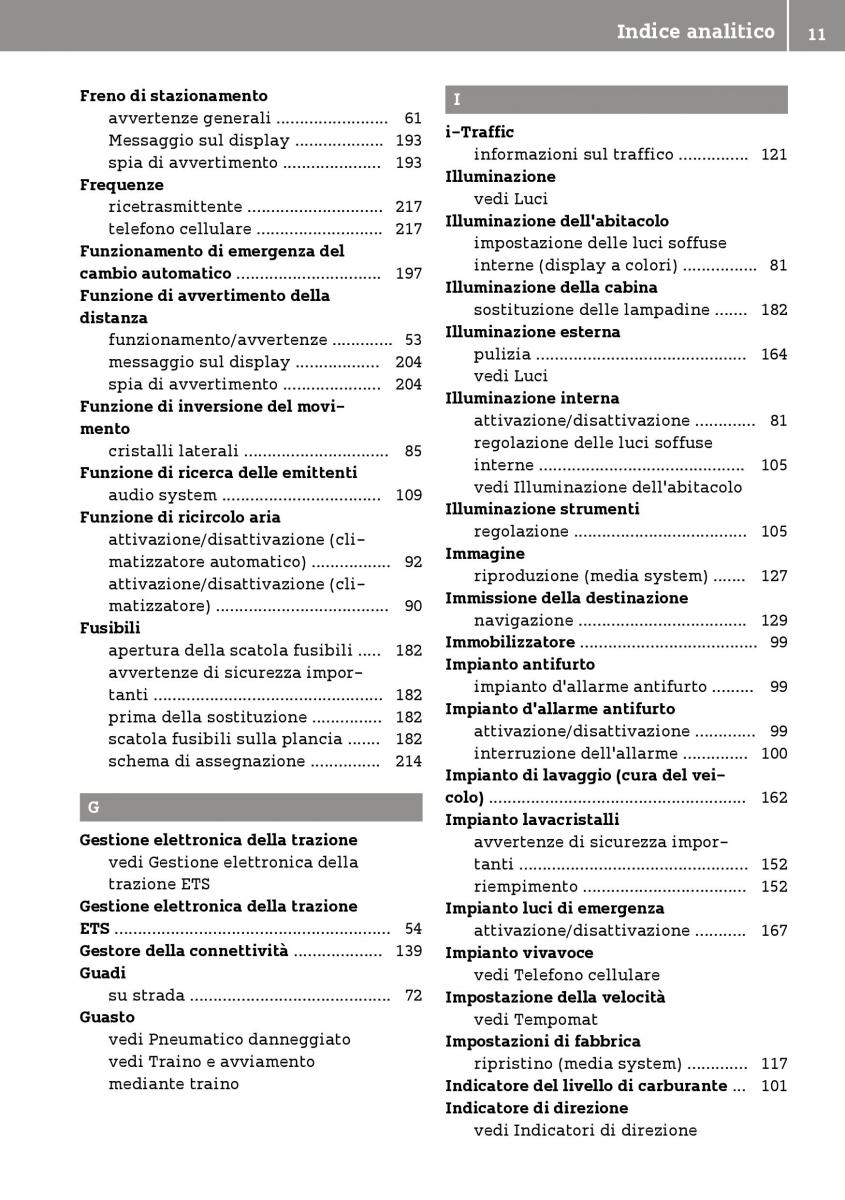 manual  Smart Fortwo III 3 manuale del proprietario / page 13