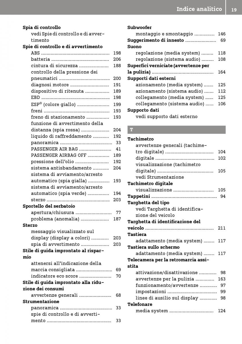 manual  Smart Fortwo III 3 manuale del proprietario / page 21