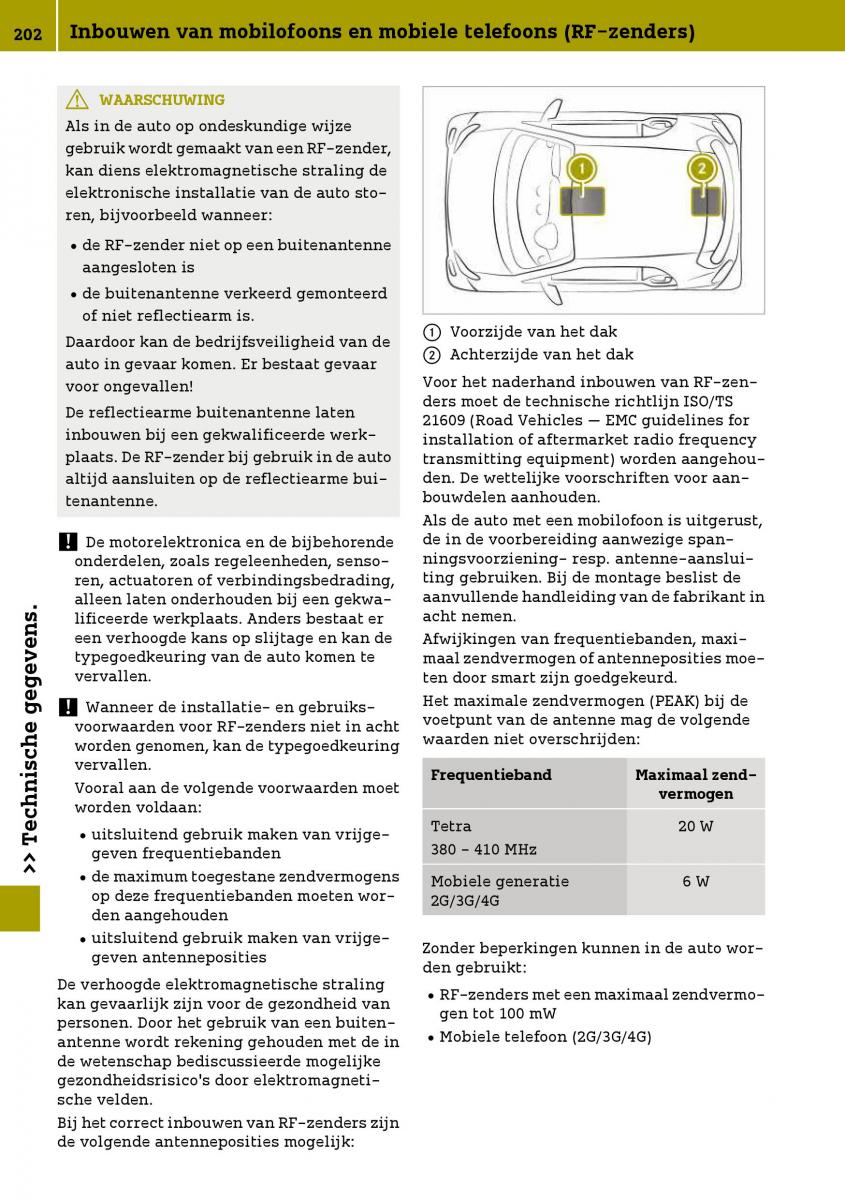 Smart Fortwo III 3 handleiding / page 204