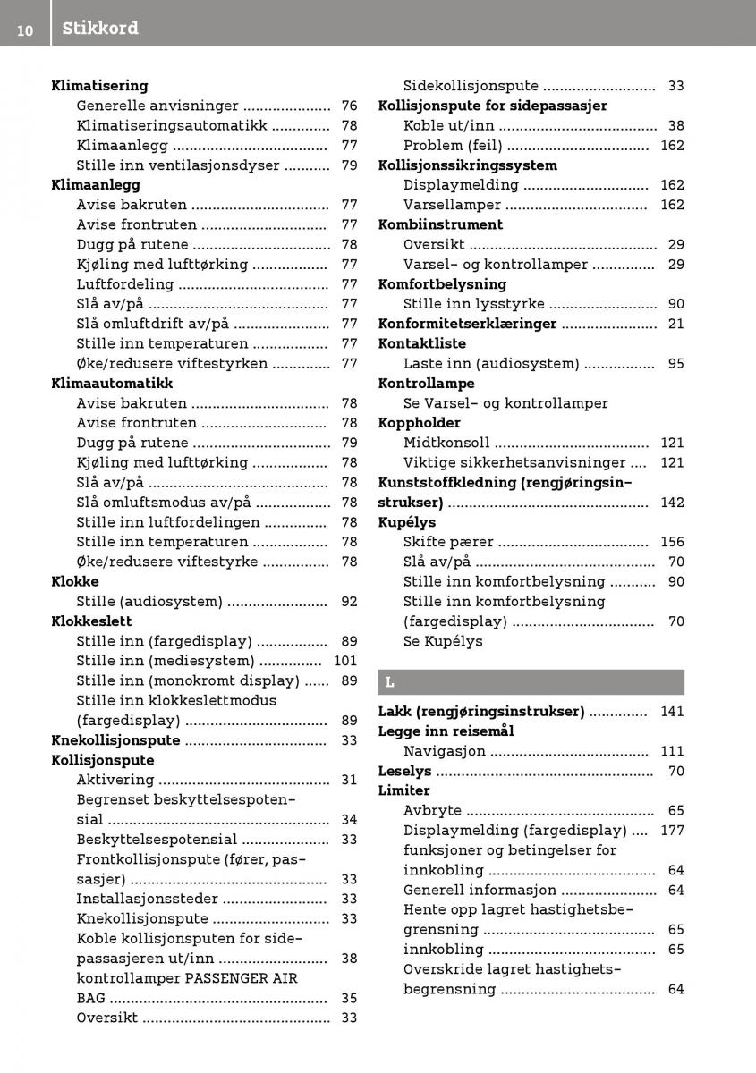 Smart Fortwo III 3 bruksanvisningen / page 12