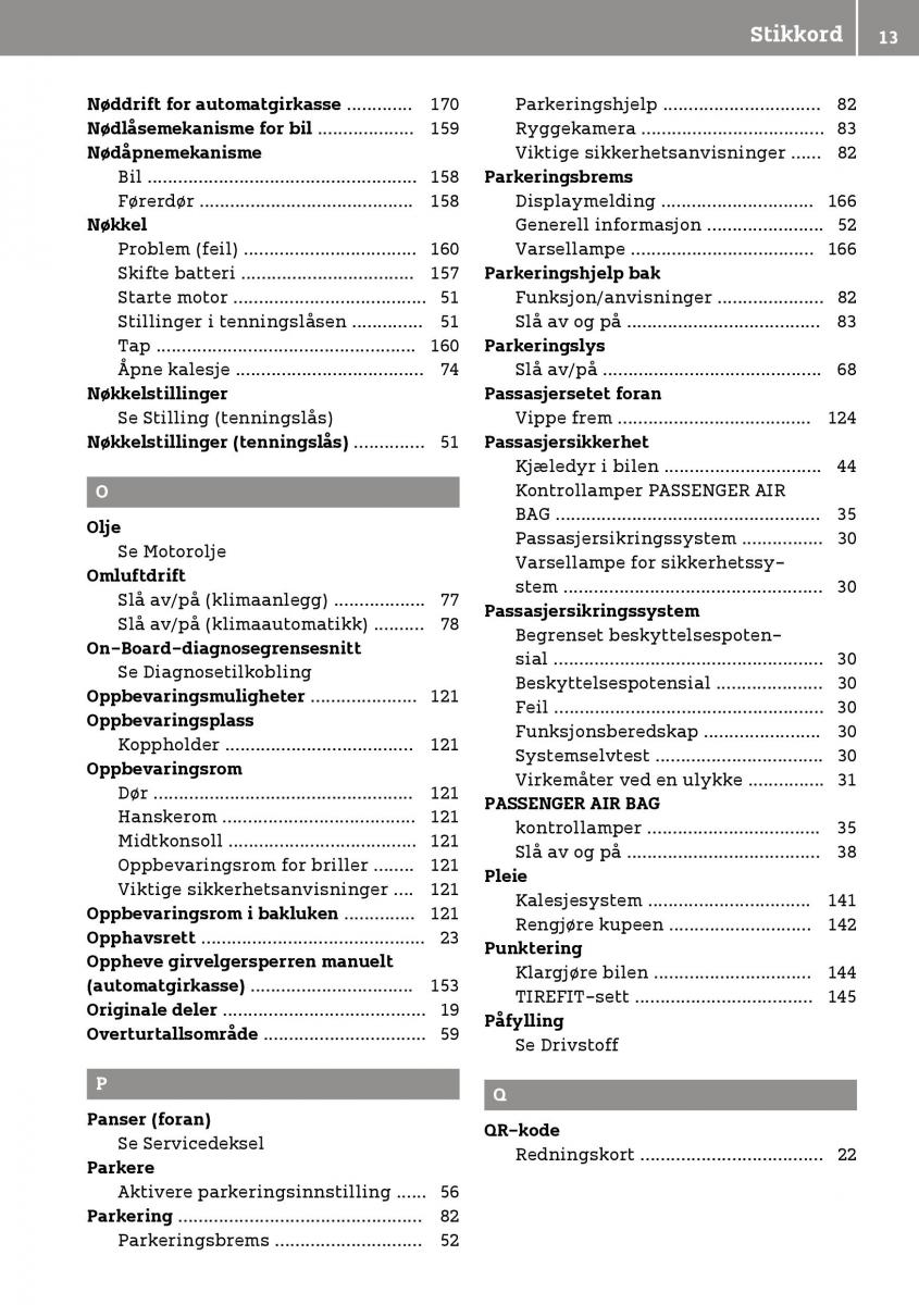 Smart Fortwo III 3 bruksanvisningen / page 15