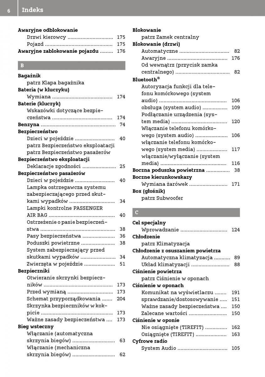 Smart Fortwo III 3 instrukcja obslugi / page 8