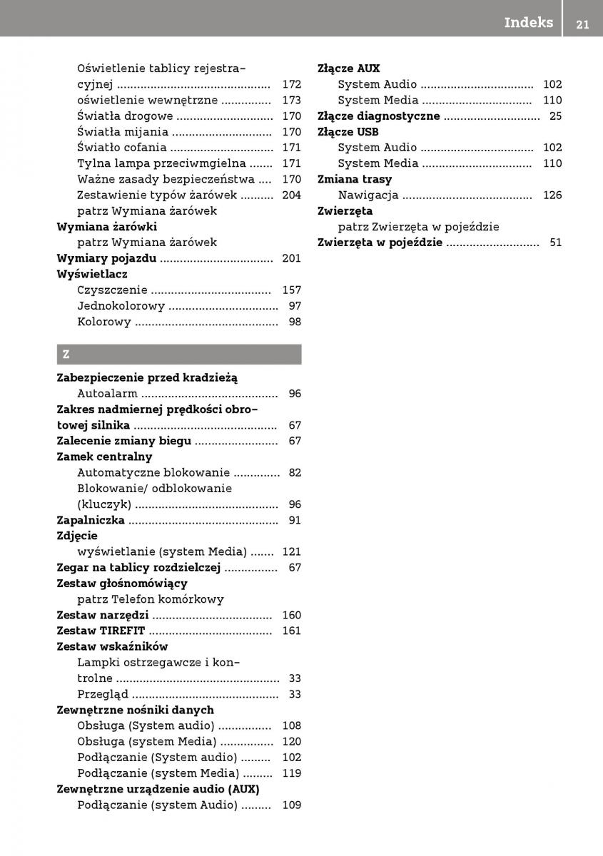 Smart Fortwo III 3 instrukcja obslugi / page 23