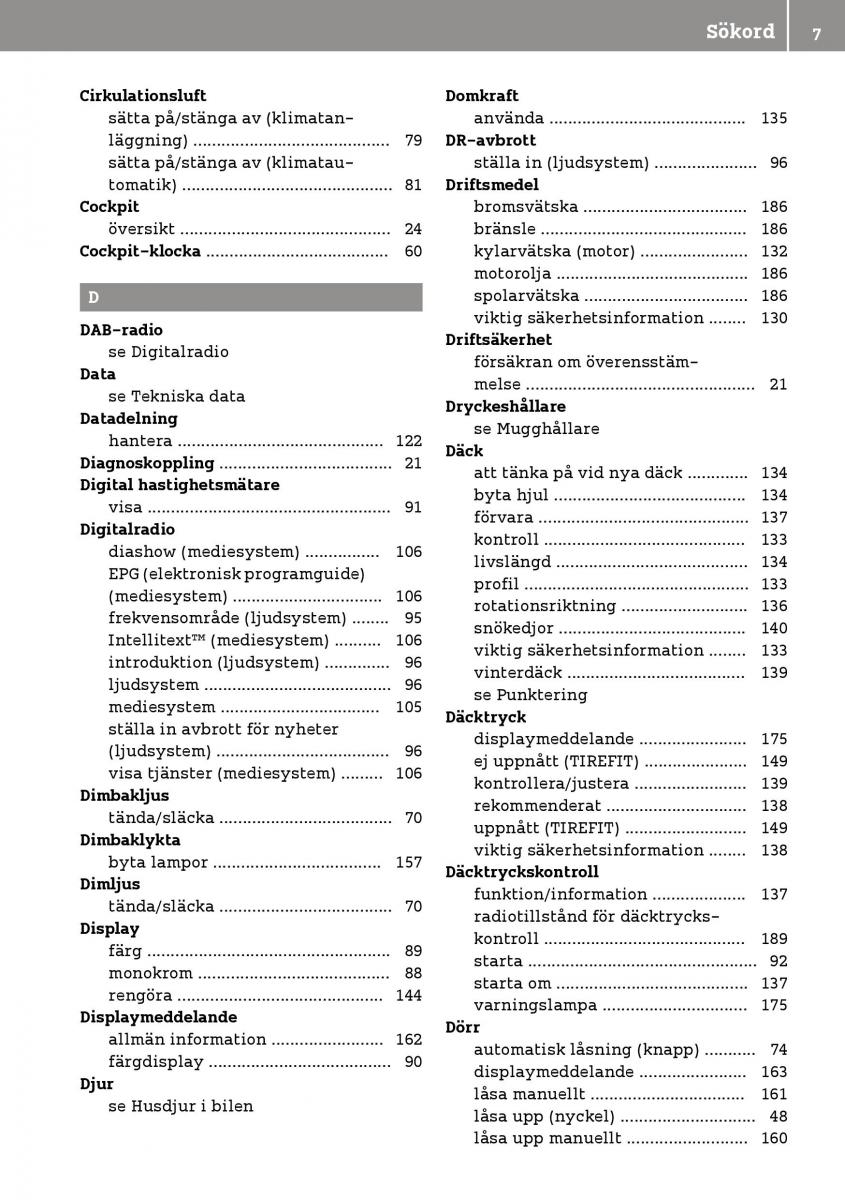 Smart Fortwo III 3 instruktionsbok / page 9