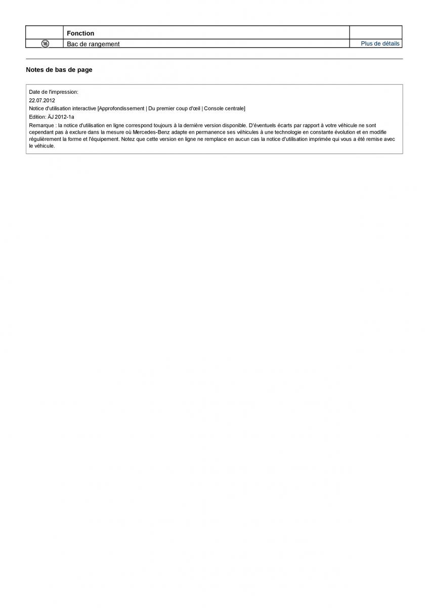 Mercedes Benz ML class II W164 manuel du proprietaire / page 18