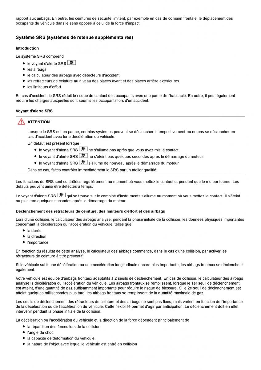 Mercedes Benz ML class II W164 manuel du proprietaire / page 23