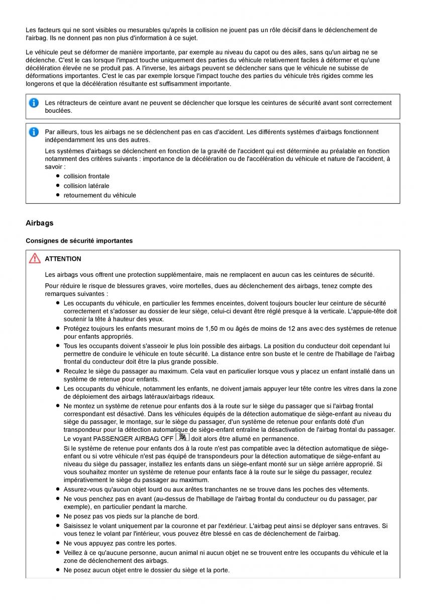 Mercedes Benz ML class II W164 manuel du proprietaire / page 24
