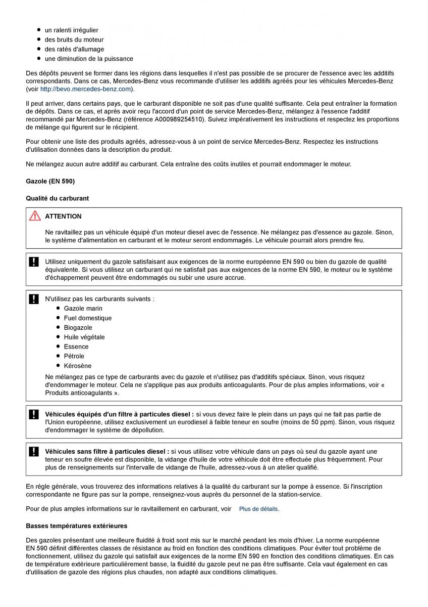 Mercedes Benz ML class II W164 manuel du proprietaire / page 432