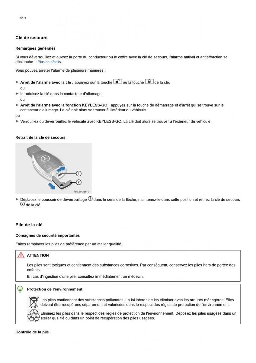 Mercedes Benz S class W221 manuel du proprietaire / page 59