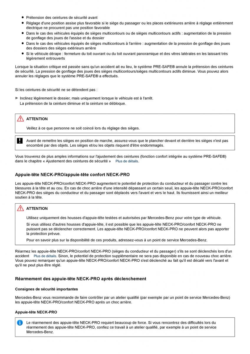 Mercedes Benz S class W221 manuel du proprietaire / page 29