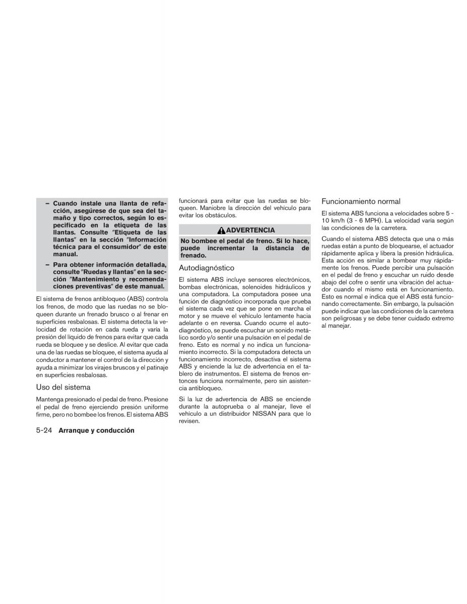 Nissan Altima L32 IV 4 manual del propietario / page 245