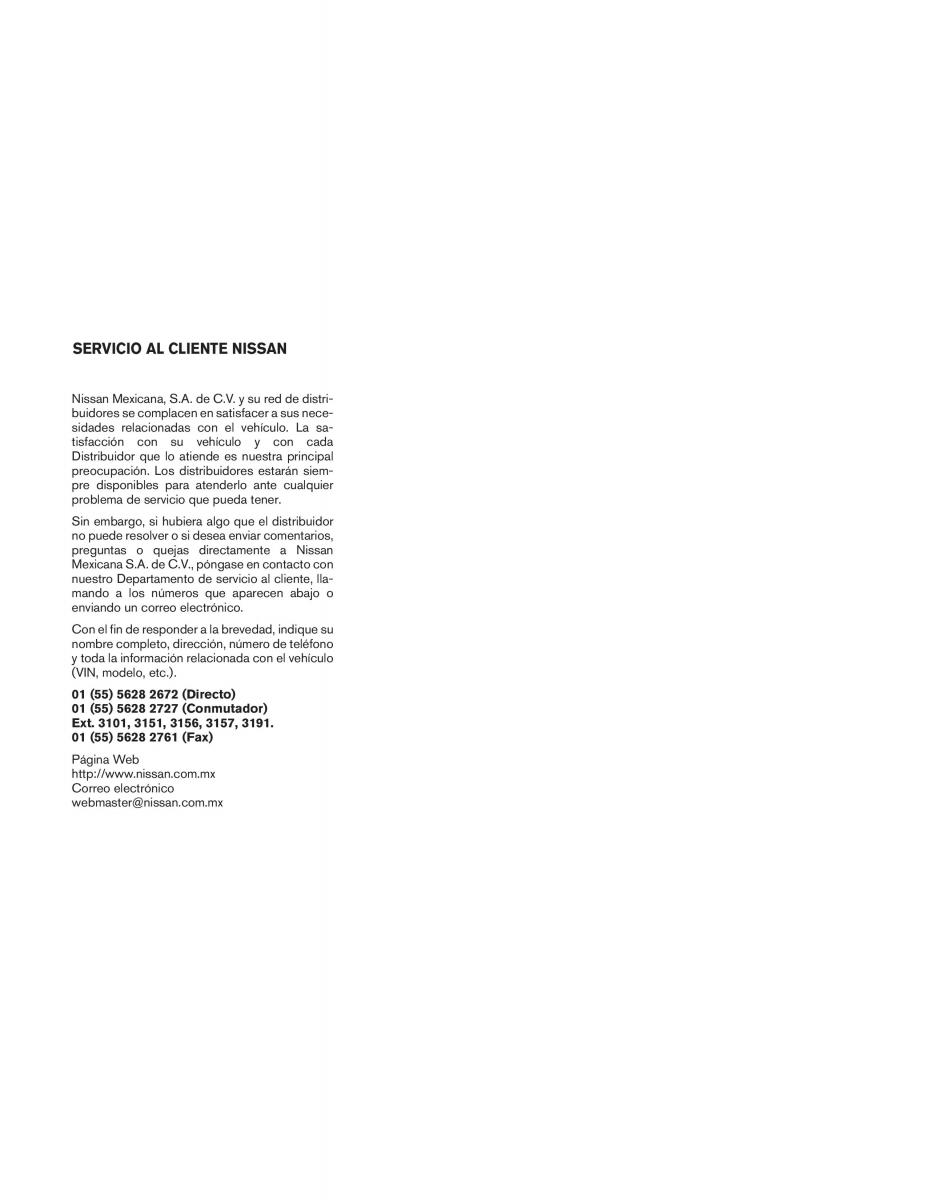 Nissan Altima L32 IV 4 manual del propietario / page 4