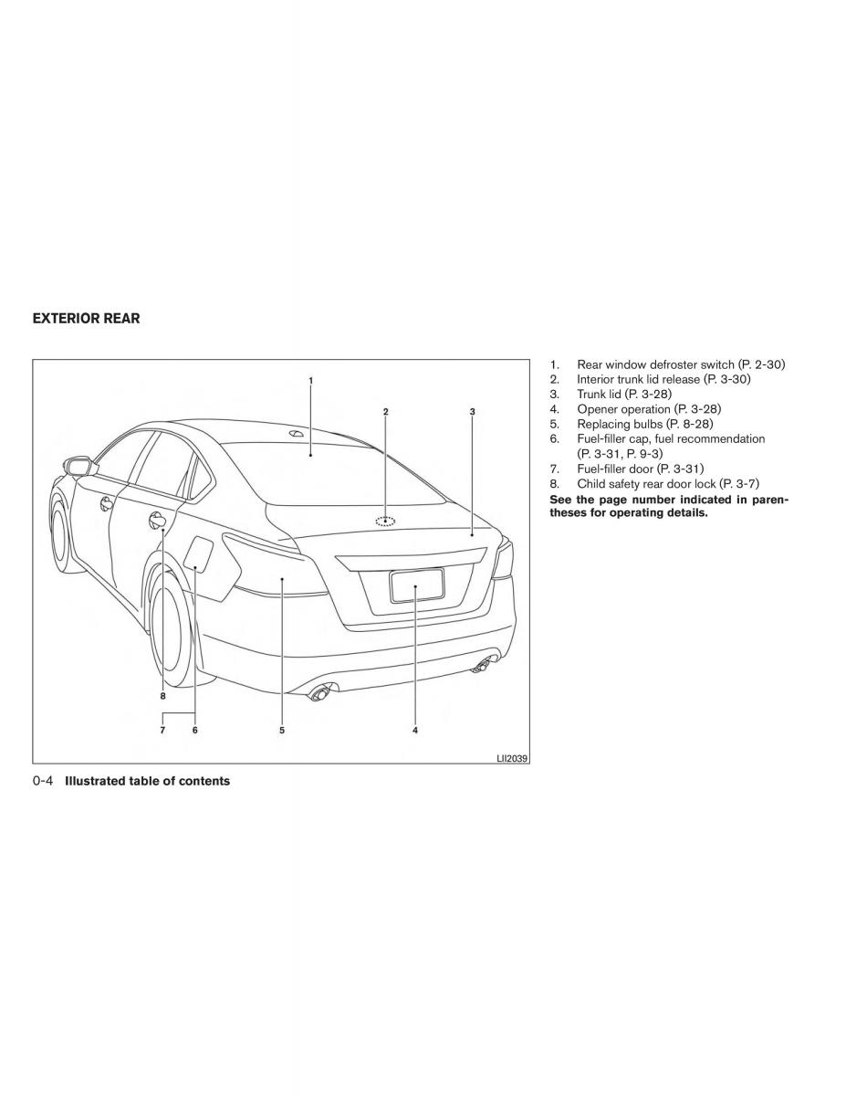 Nissan Altima L33 V 5 owners manual / page 11