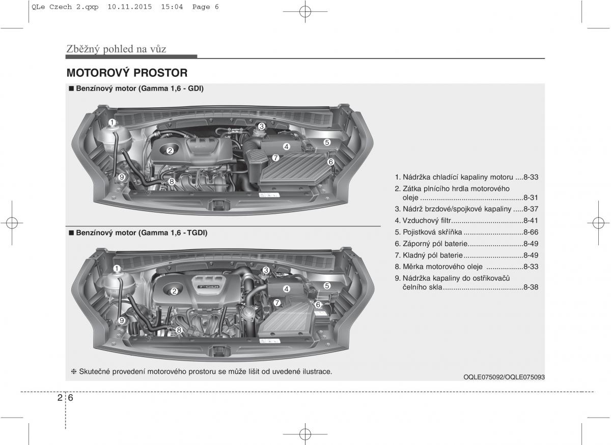 KIA Sportage IV navod k obsludze / page 16