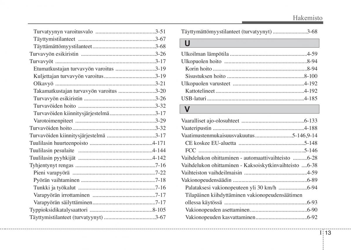 KIA Sportage IV omistajan kasikirja / page 756