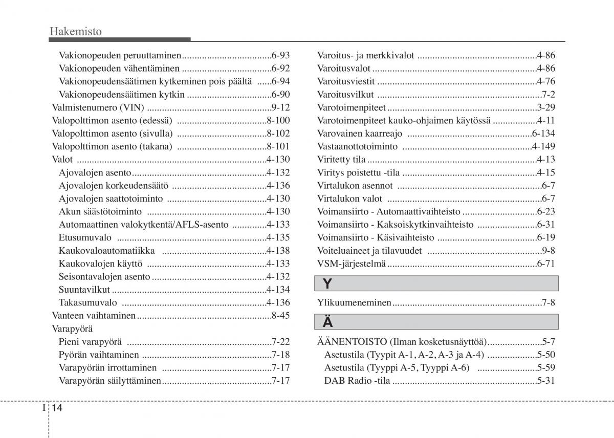 KIA Sportage IV omistajan kasikirja / page 757