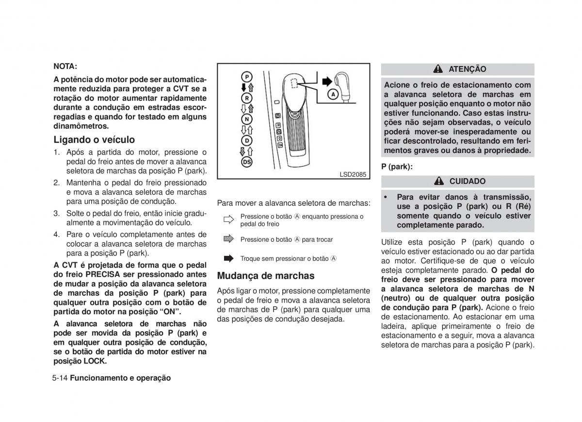 Nissan Altima L33 V 5 manual del propietario / page 229