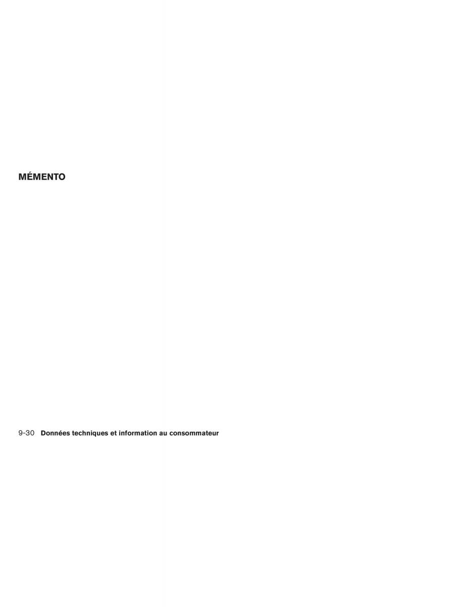 Nissan Maxima VII 7 A35 manuel du proprietaire / page 481
