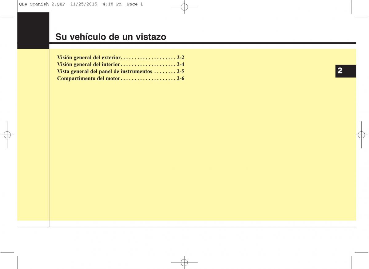KIA Sportage IV manual del propietario / page 11