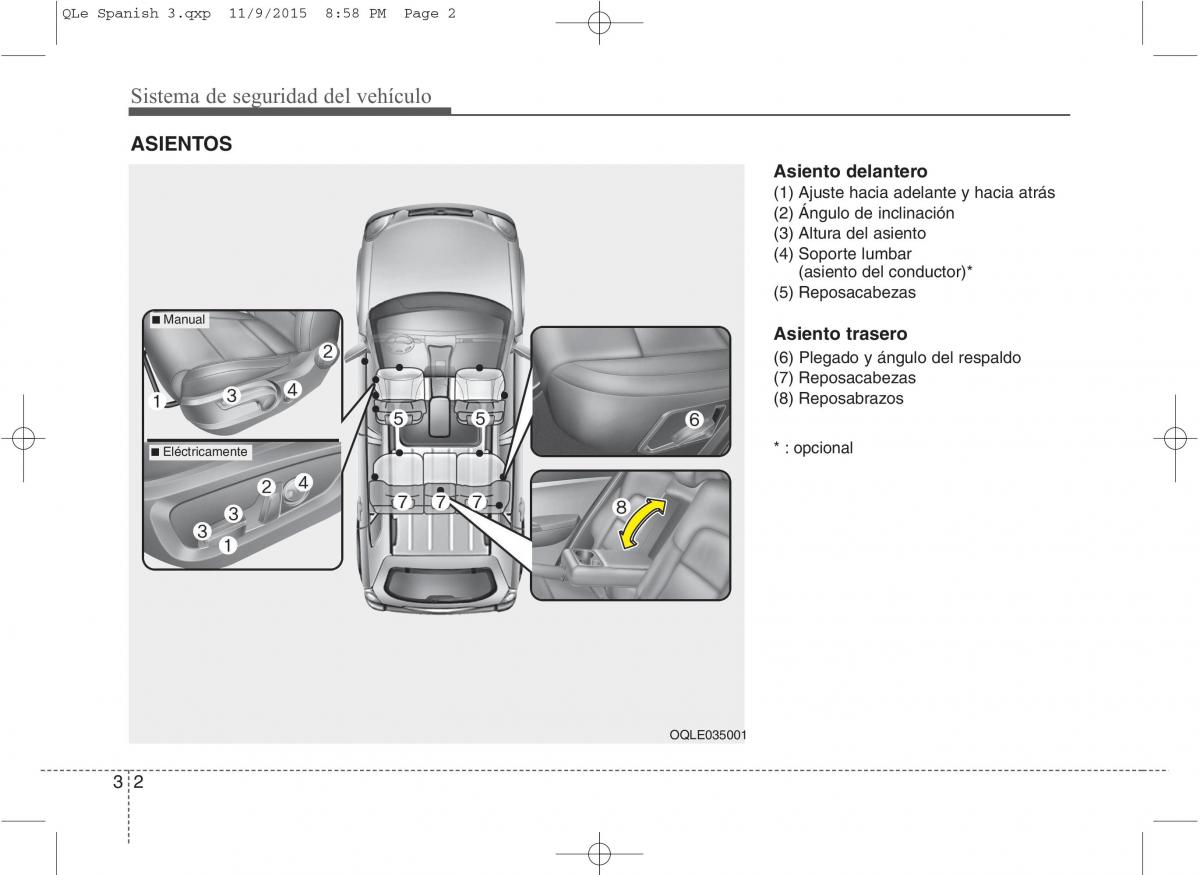KIA Sportage IV manual del propietario / page 20