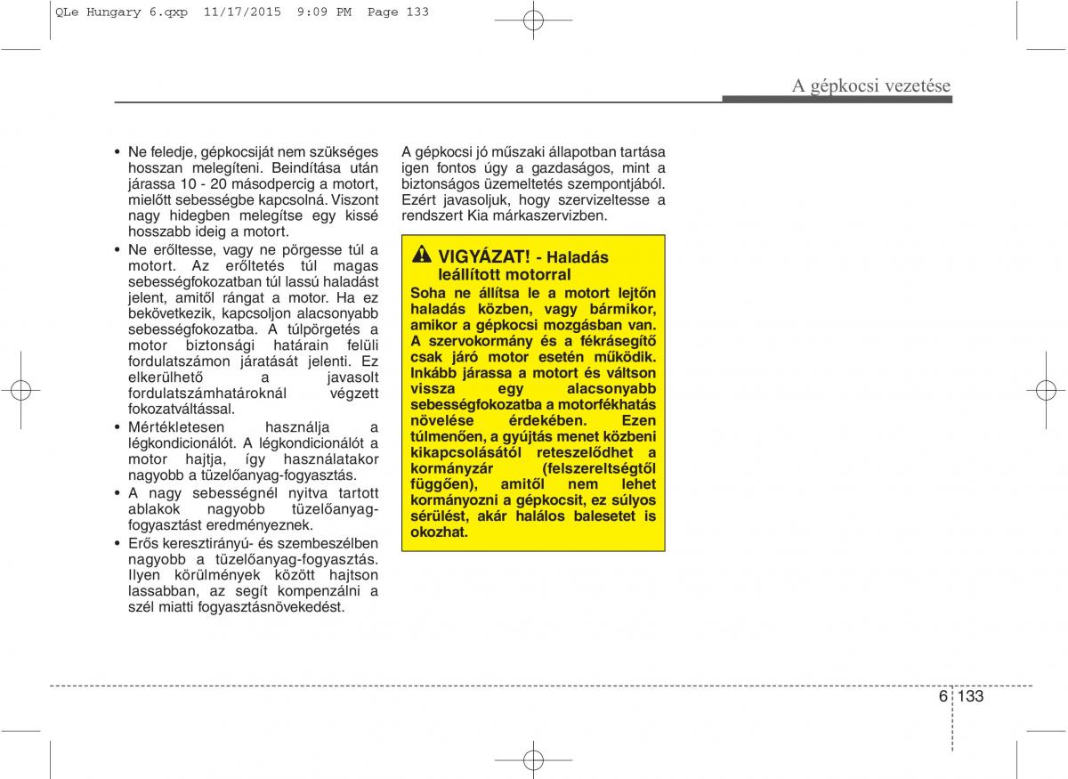 KIA Sportage IV Kezelesi utmutato / page 573