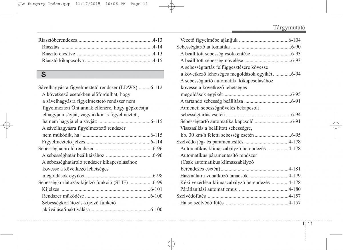 KIA Sportage IV Kezelesi utmutato / page 776