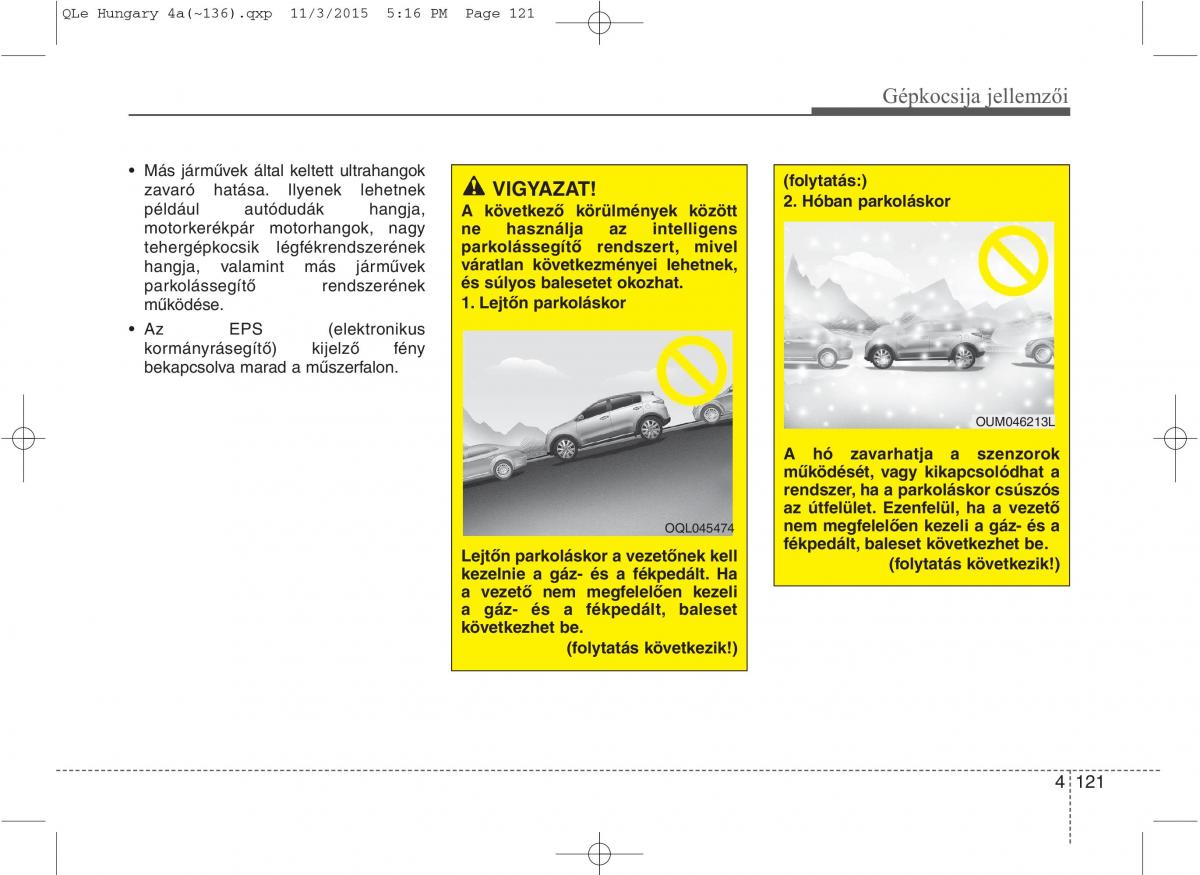 KIA Sportage IV Kezelesi utmutato / page 212