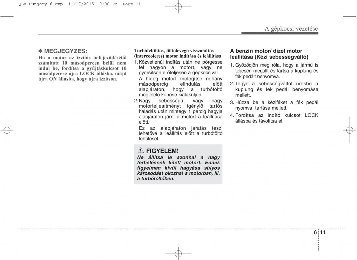 KIA Sportage IV Kezelesi utmutato / page 451
