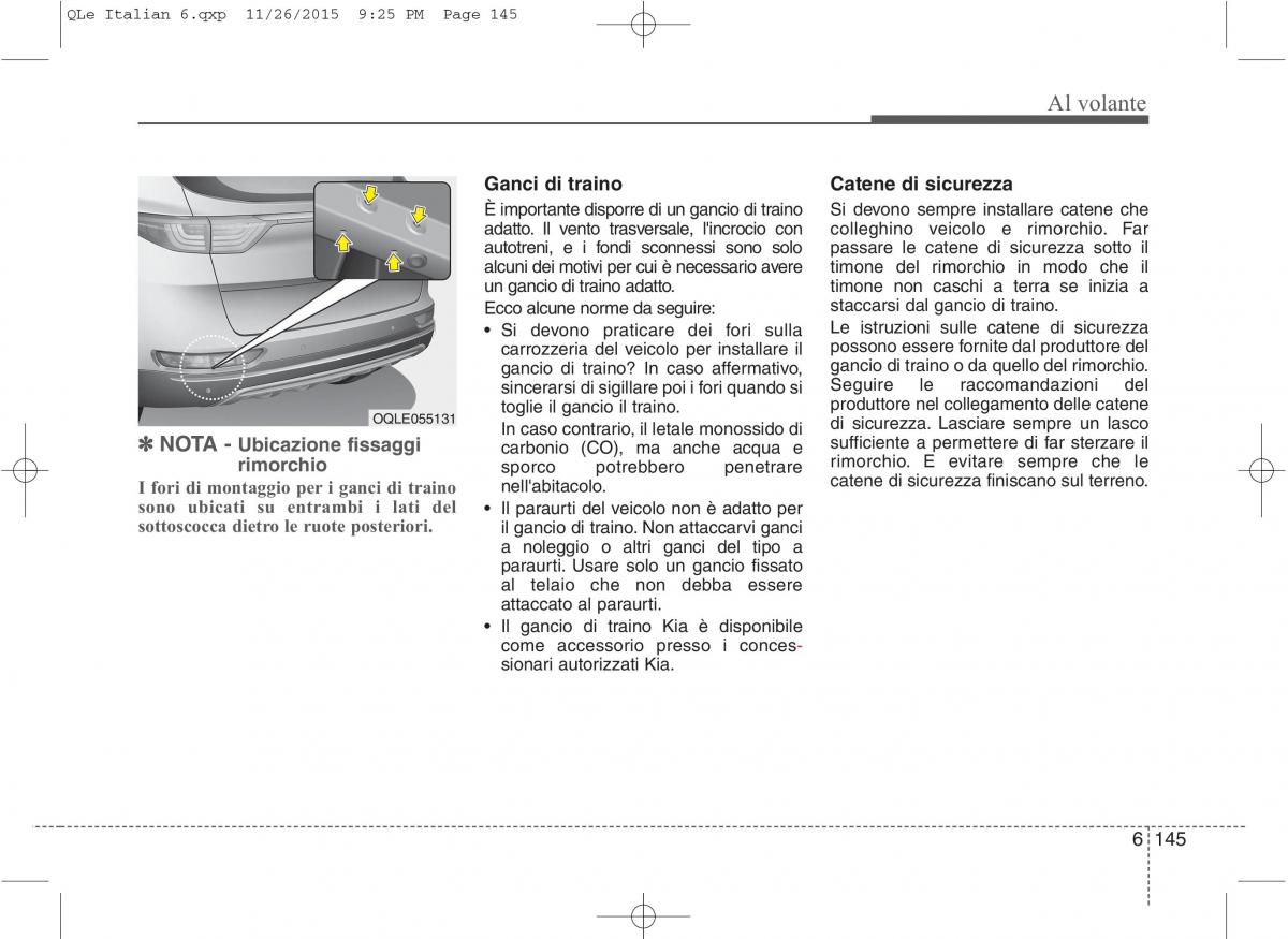 KIA Sportage IV manuale del proprietario / page 583