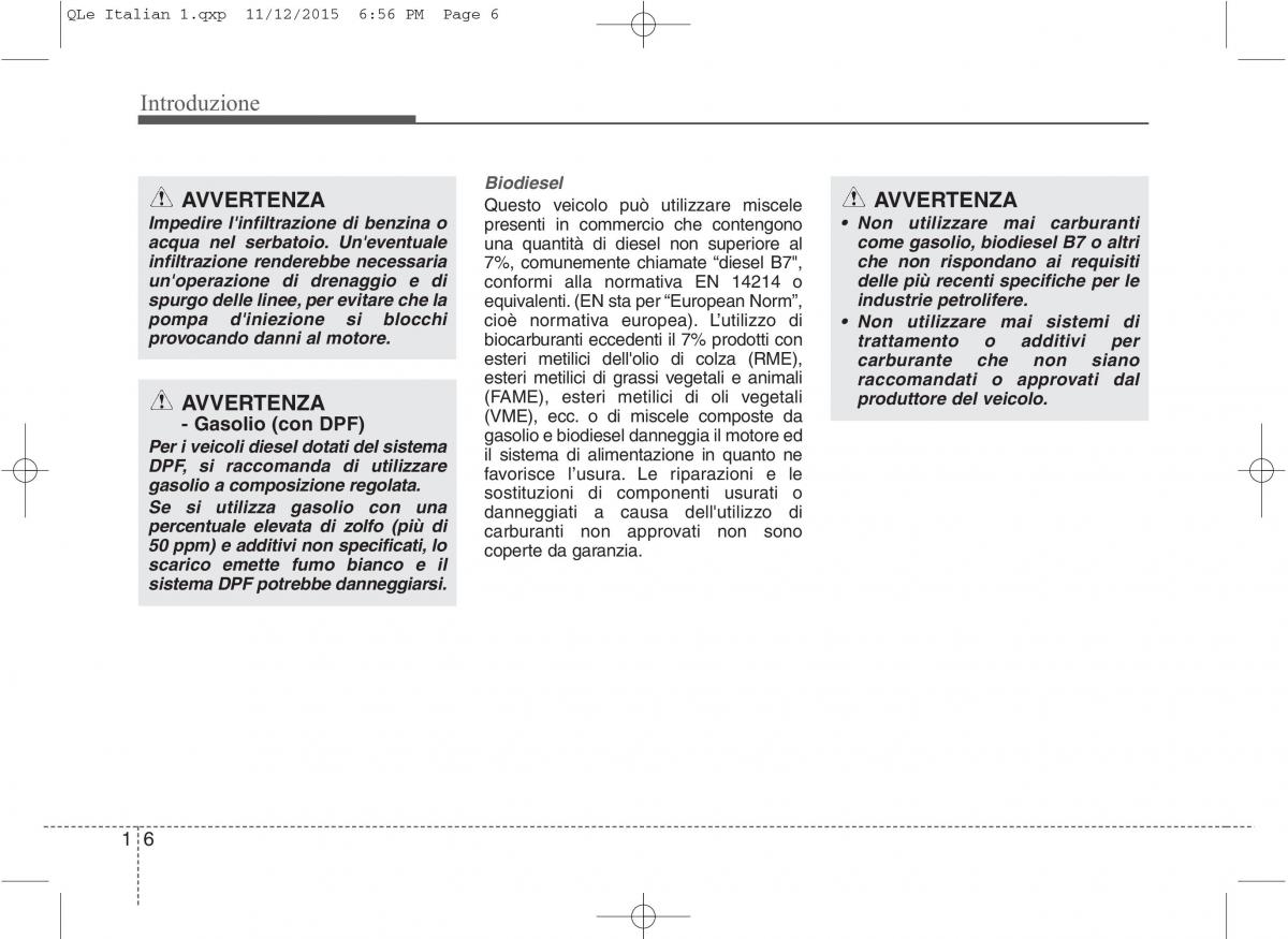 KIA Sportage IV manuale del proprietario / page 9
