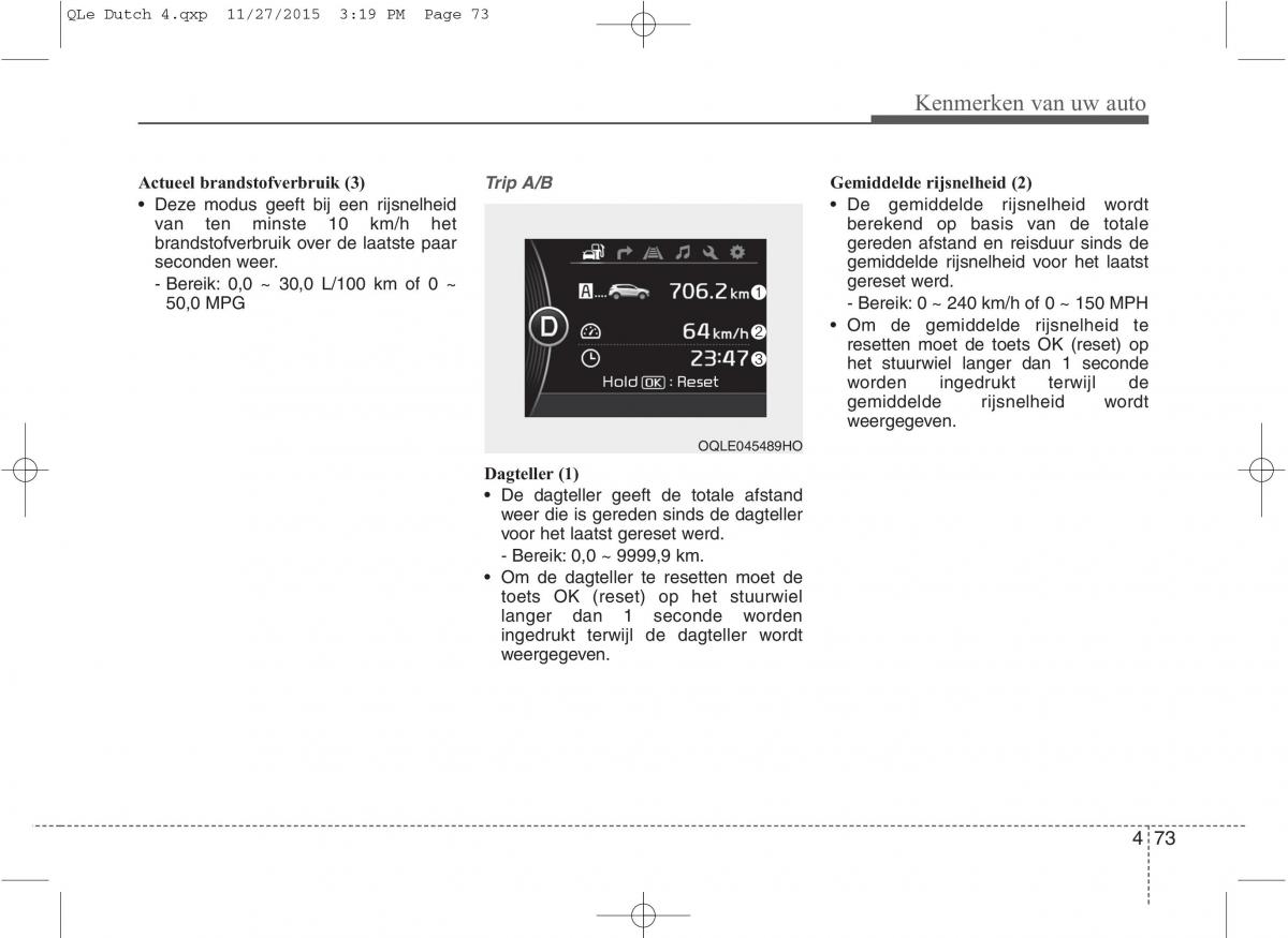 KIA Sportage IV handleiding / page 164