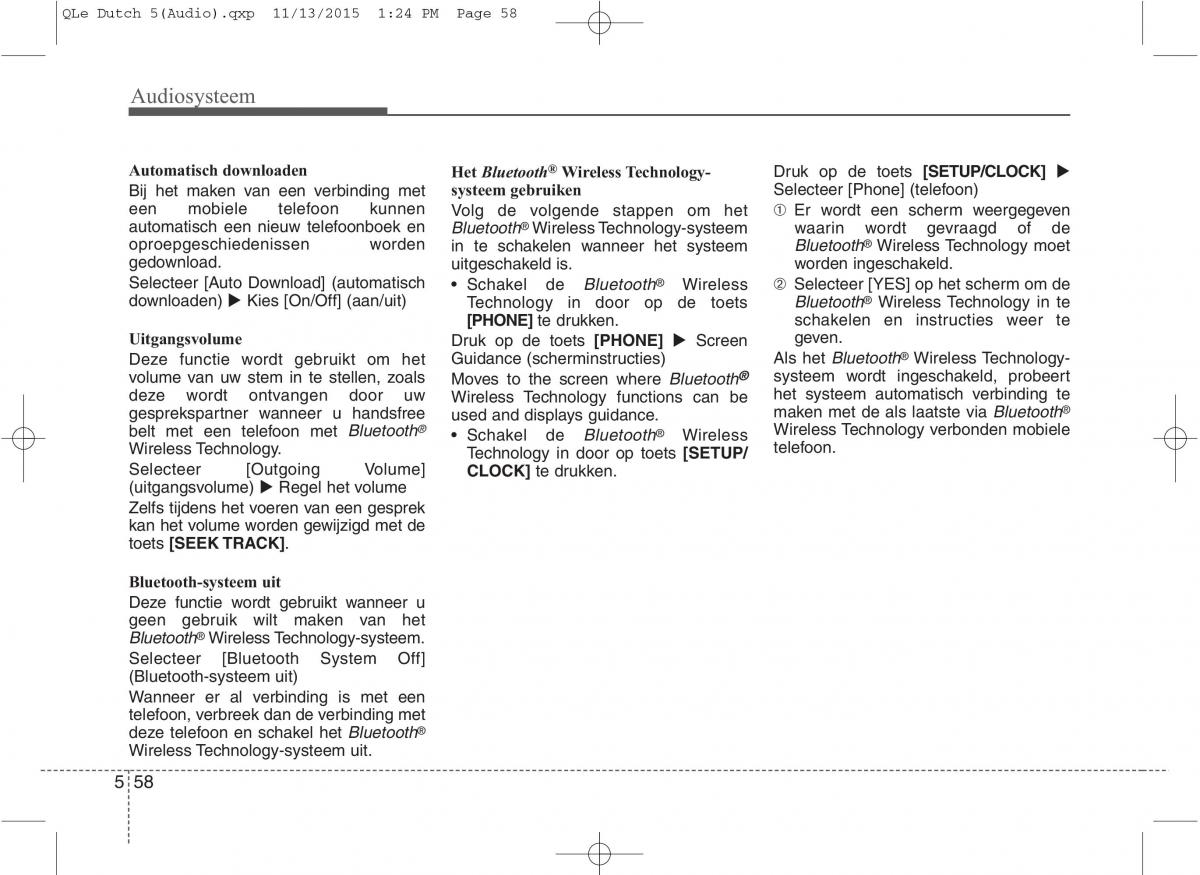 KIA Sportage IV handleiding / page 342