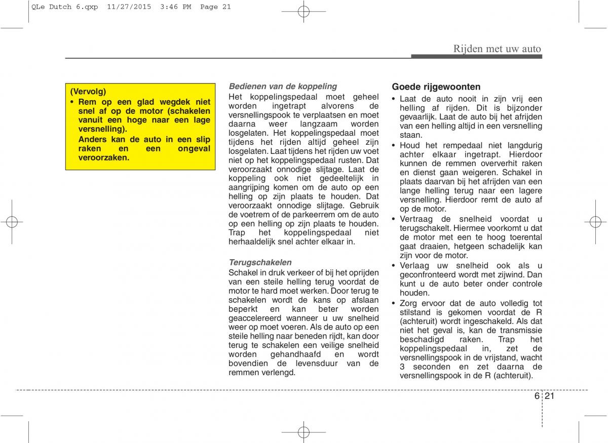 KIA Sportage IV handleiding / page 459