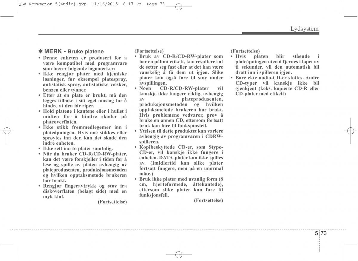 KIA Sportage IV bruksanvisningen / page 348