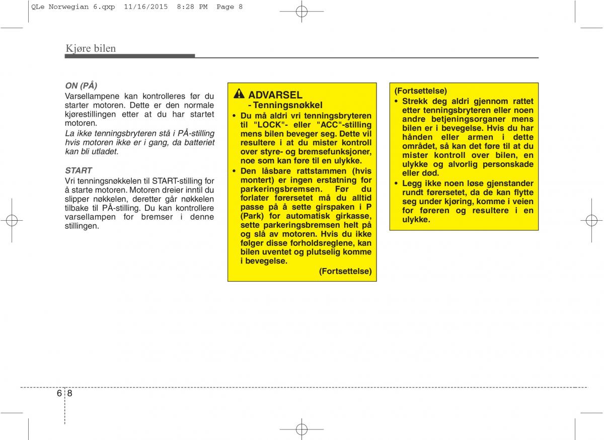 KIA Sportage IV bruksanvisningen / page 435