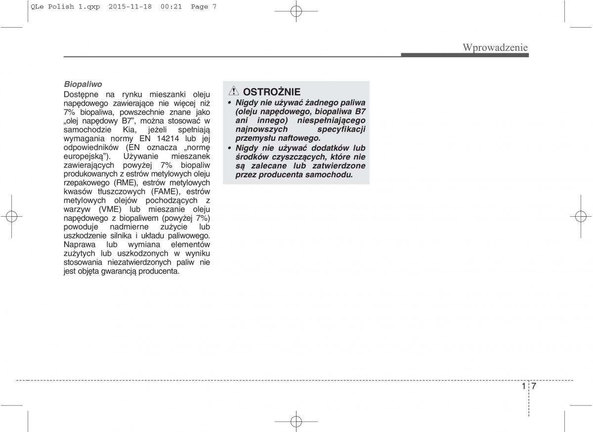 KIA Sportage IV instrukcja obslugi / page 10