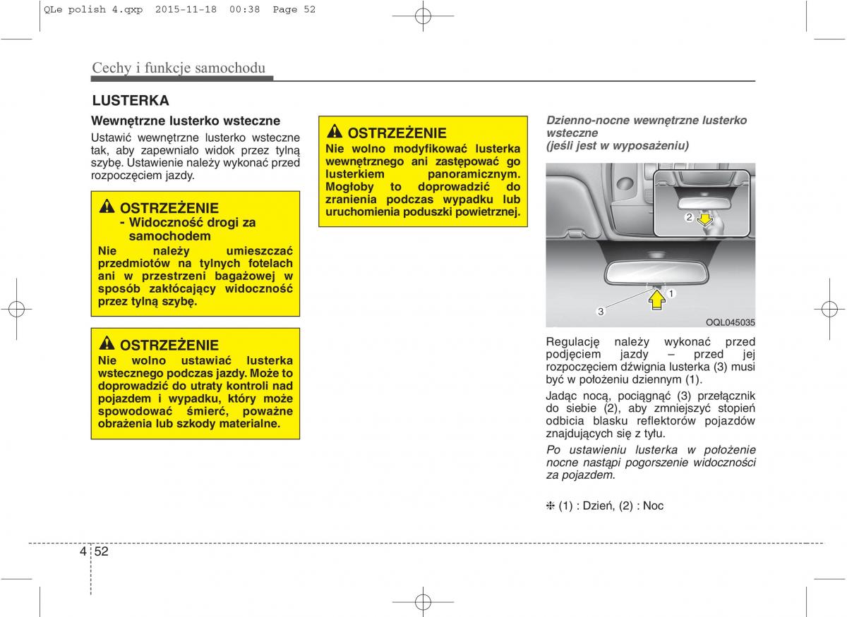KIA Sportage IV instrukcja obslugi / page 147