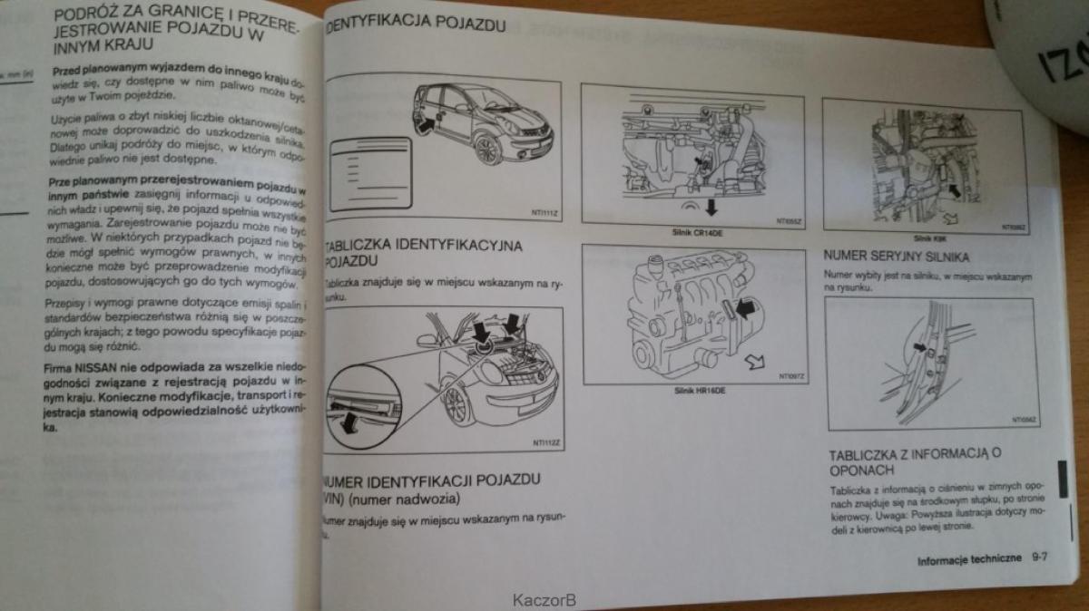 Nissan Note I 1 E11 instrukcja obslugi page 234 pdf