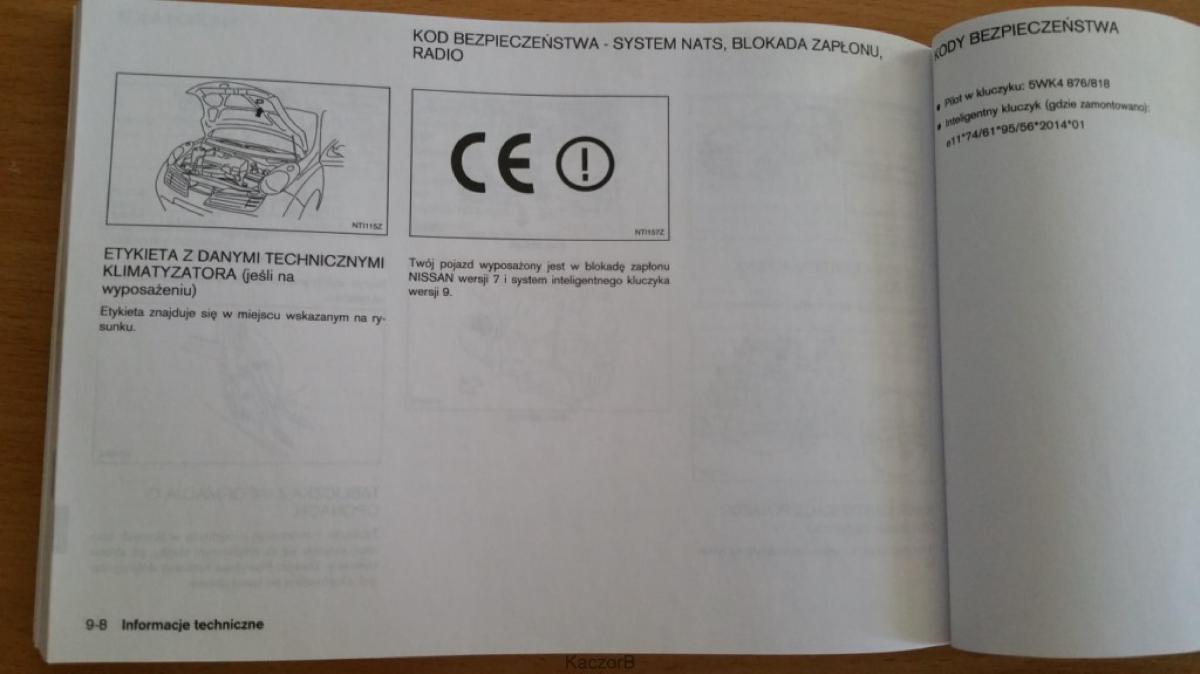 Nissan Note I 1 E11 instrukcja obslugi / page 235