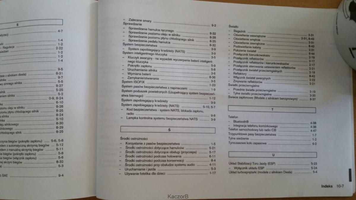 Nissan Note I 1 E11 instrukcja obslugi / page 242