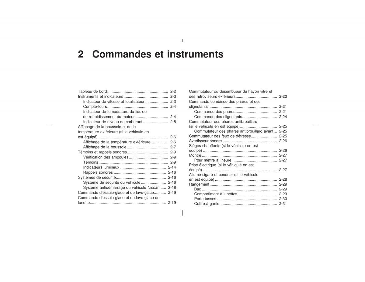 Nissan Pathfinder II 2 R50 manuel du proprietaire / page 55