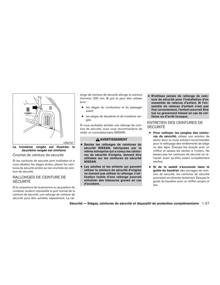 Nissan Pathfinder III 3 R52 manuel du proprietaire / page 48