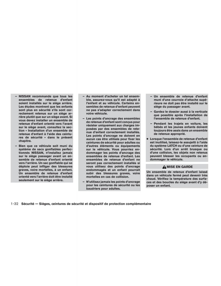 Nissan Pathfinder III 3 R52 manuel du proprietaire / page 53