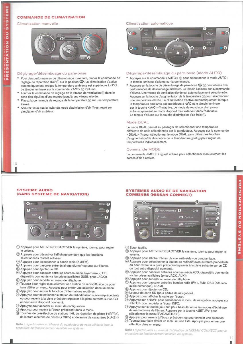 Nissan Pulsar manuel du proprietaire / page 5
