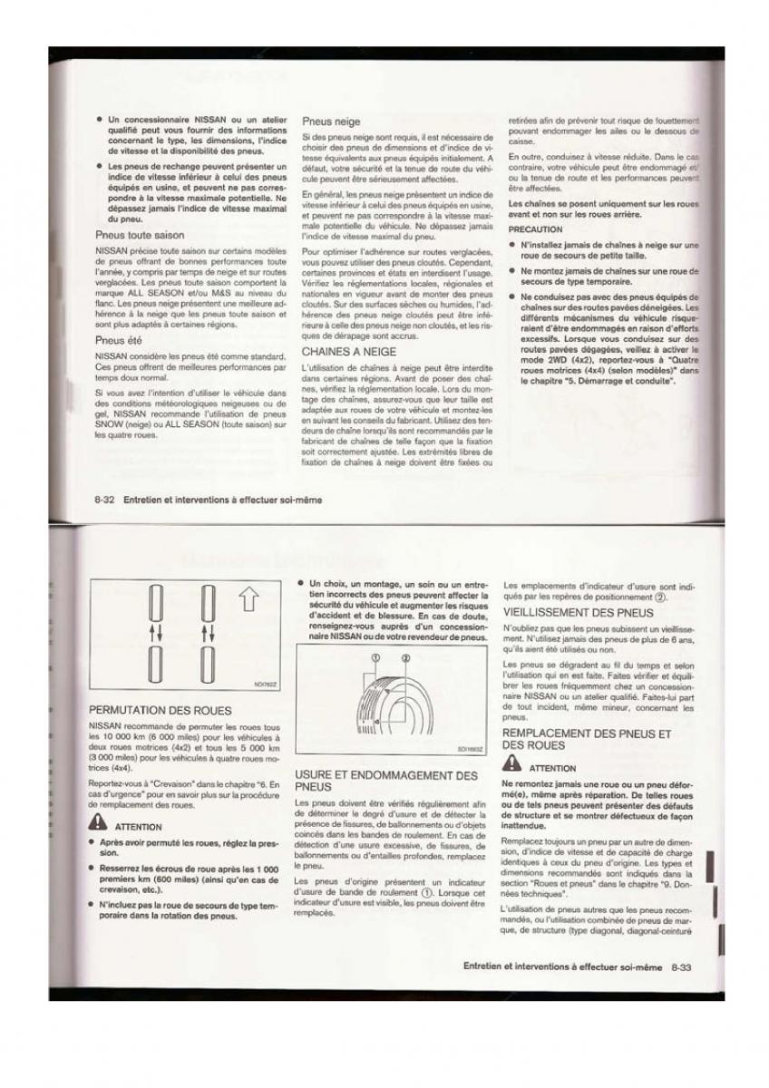 Nissan Qashqai I 1 manuel du proprietaire / page 118