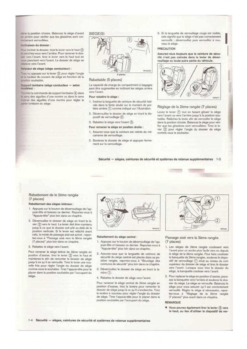 Nissan Qashqai I 1 manuel du proprietaire / page 8