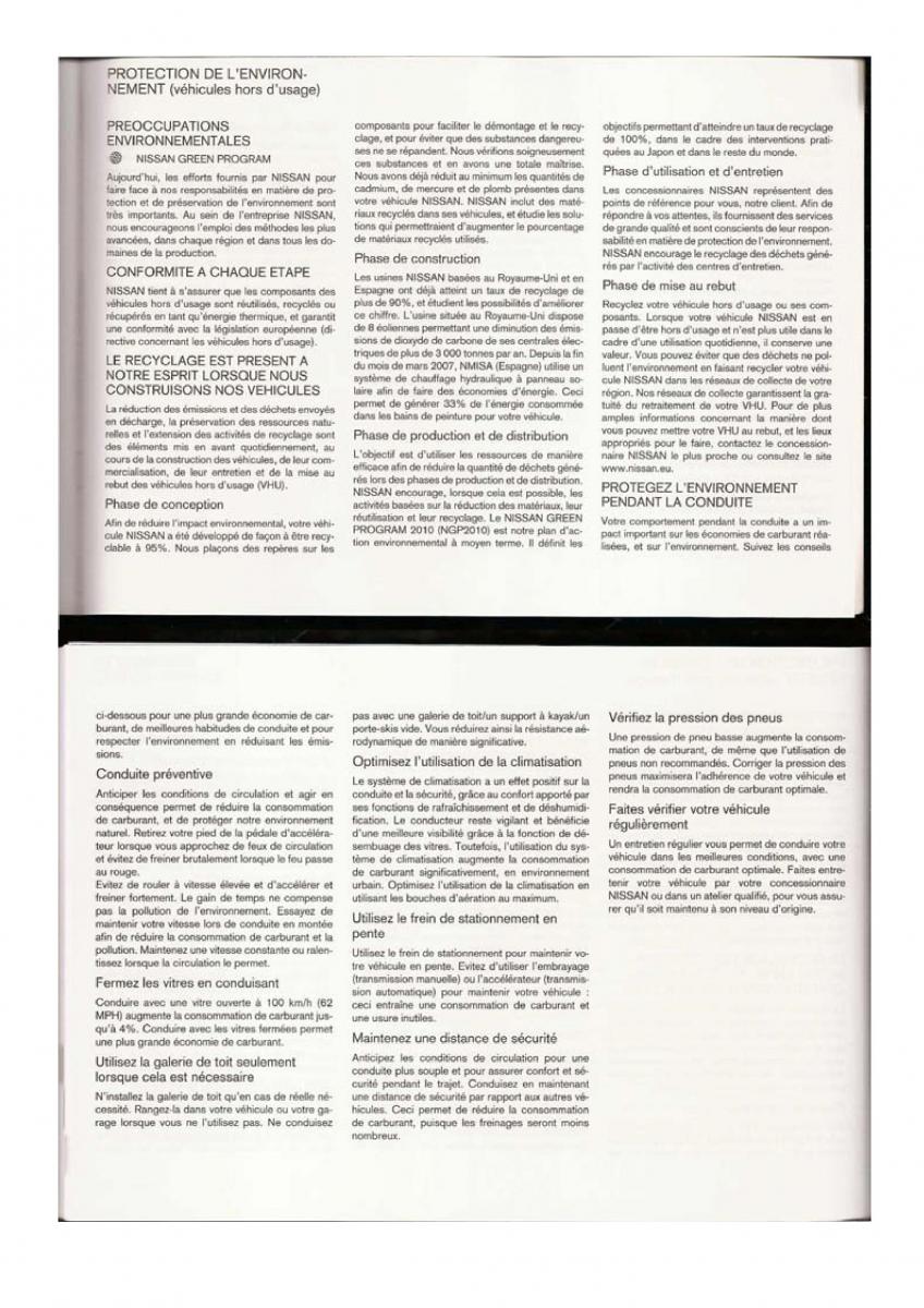 Nissan Qashqai I 1 manuel du proprietaire / page 130